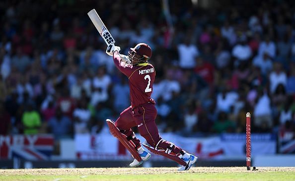 Hetmyer is the youngest batsman to score a century in the CPL